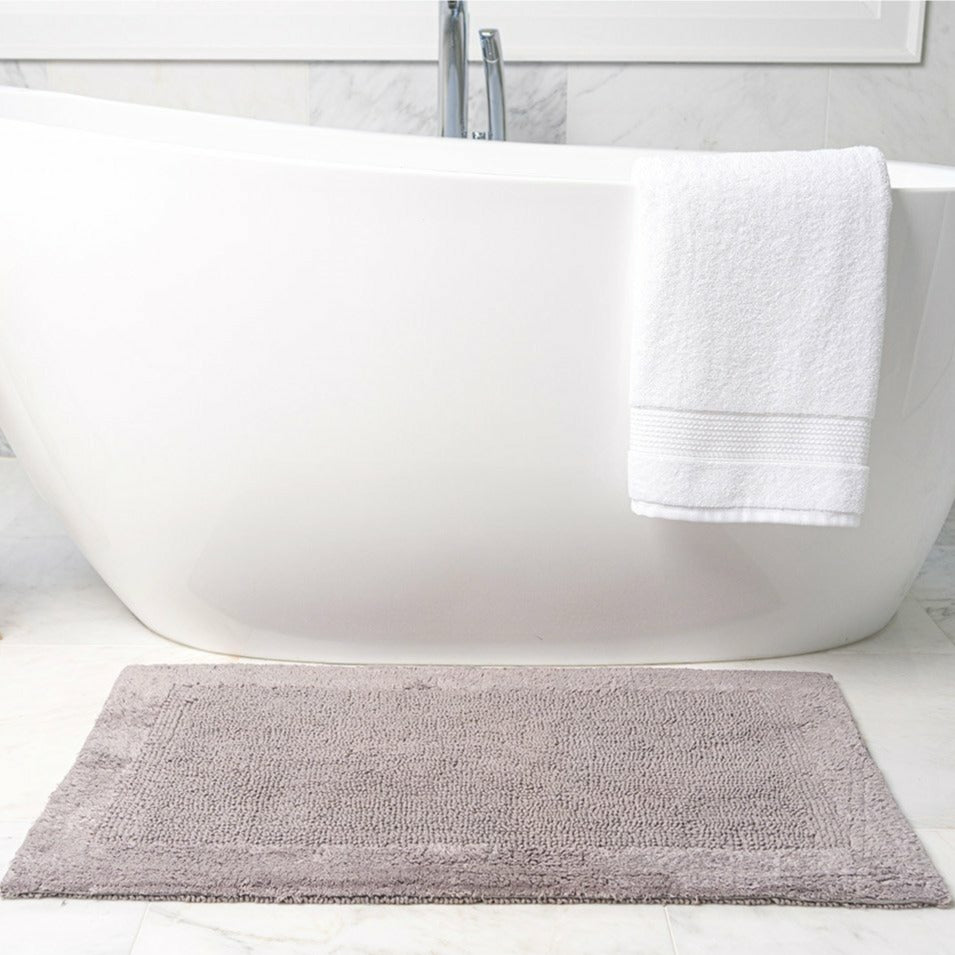 100% Cotton Reversible Non-Skid Bath Mat Set – Ariza Sleep Inc.